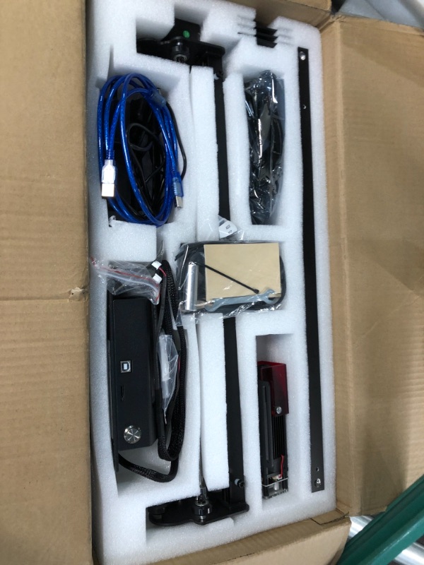 Photo 1 of Longer RAY5 10W Laser Engraver, 60W Higher Accuracy Laser Engraving Machine, Compresed Spot 0.06x0.06mm Laser Cutter for Wood and Metal, Dark Acrylic, Glass, Leather, Cutting Area 15.7"x15.7"