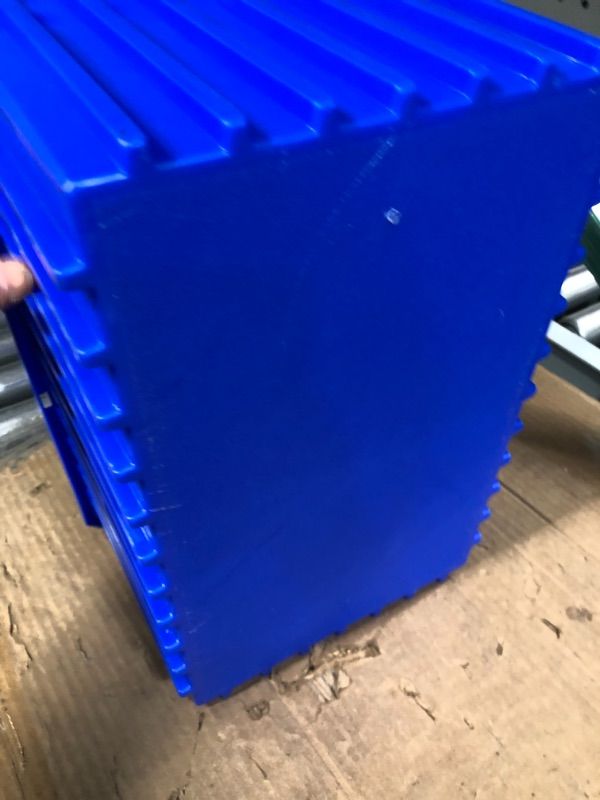 Photo 5 of Divider Box, Blue, Industrial Grade Polymer, 16 1/2 in L, 10 7/8 in W, 6 in H
