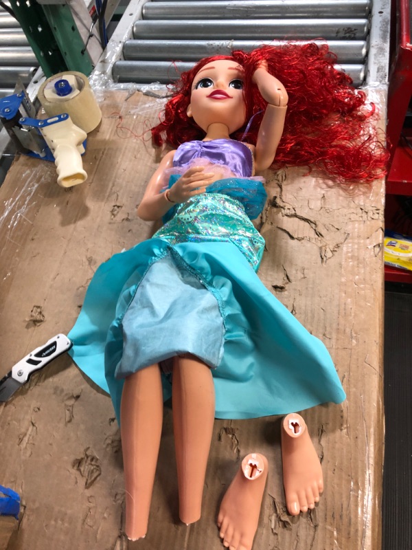 Photo 5 of READ NOTES****
Disney Princess Playdate Ariel Doll with Accessories, 32” Tall