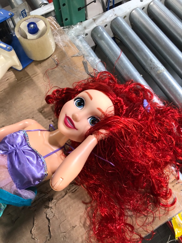 Photo 4 of READ NOTES****
Disney Princess Playdate Ariel Doll with Accessories, 32” Tall