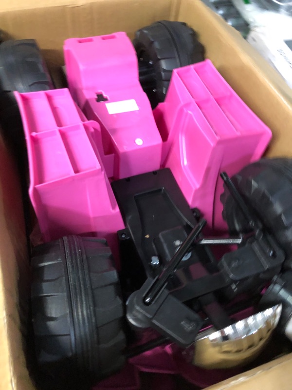 Photo 7 of ***UNABLE TO TEST - UNKNOWN IF ALL PARTS ARE INCLUDED***
Four Wheeler for Kids – Battery Powered Electric Quad - Pink and Purple