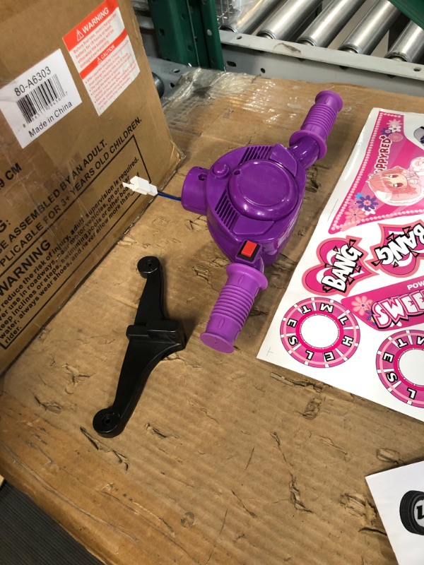 Photo 11 of ***UNABLE TO TEST - UNKNOWN IF ALL PARTS ARE INCLUDED***
Four Wheeler for Kids – Battery Powered Electric Quad - Pink and Purple