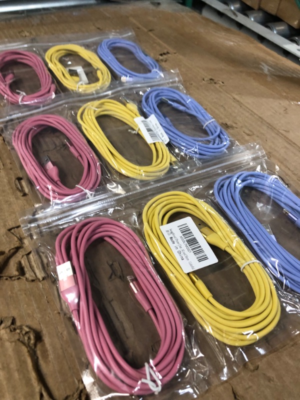 Photo 2 of **non refundable***
iPhone Charger 3Pack 10FT Lightning Cable Fast Charging iPhone Charger Cord (3 pack)