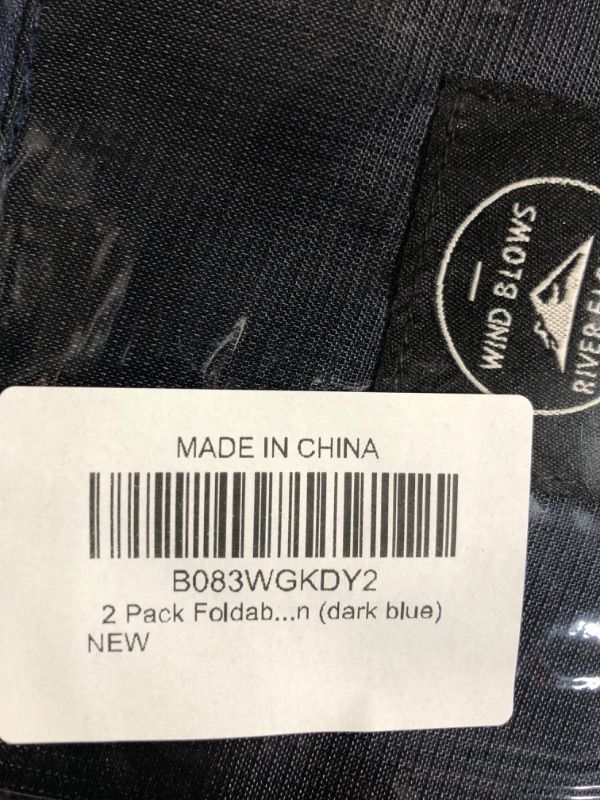Photo 1 of **non refundable***
4 Pack Foldable Travel Duffel Bag, Lightweight Carry On Luggage Bag for Women and Men, Waterproof Multipurpose Sport Duffle for Sports, Gym, Vacation 18.9 x 12.6 x 6.3 inches dark blue 
