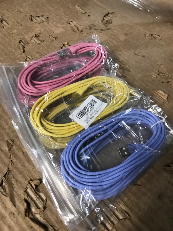 Photo 3 of **non refundable***
Apple MFi Certified] iPhone Charger 3Pack 10FT Lightning Cable Fast Charging iPhone Charger Cord -Colorful (2 pack)