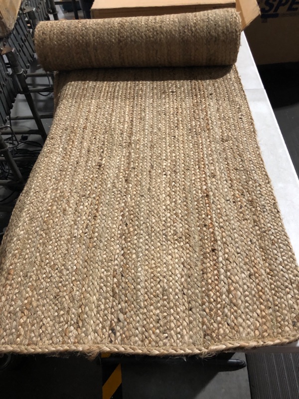 Photo 2 of **DAMAGE**
Natura Braided Jute Rug 2'6" x 14'