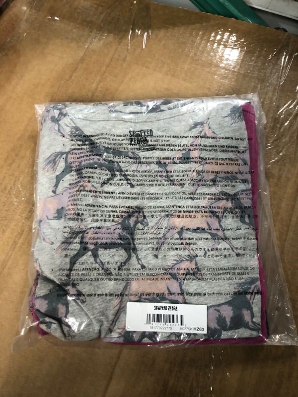 Photo 3 of Amazon Essentials Girls and Toddlers' Short-Sleeve and Sleeveless Tunic Tops (Previously Spotted Zebra), Multipacks 3 Black/Grey Horses/Pink Large