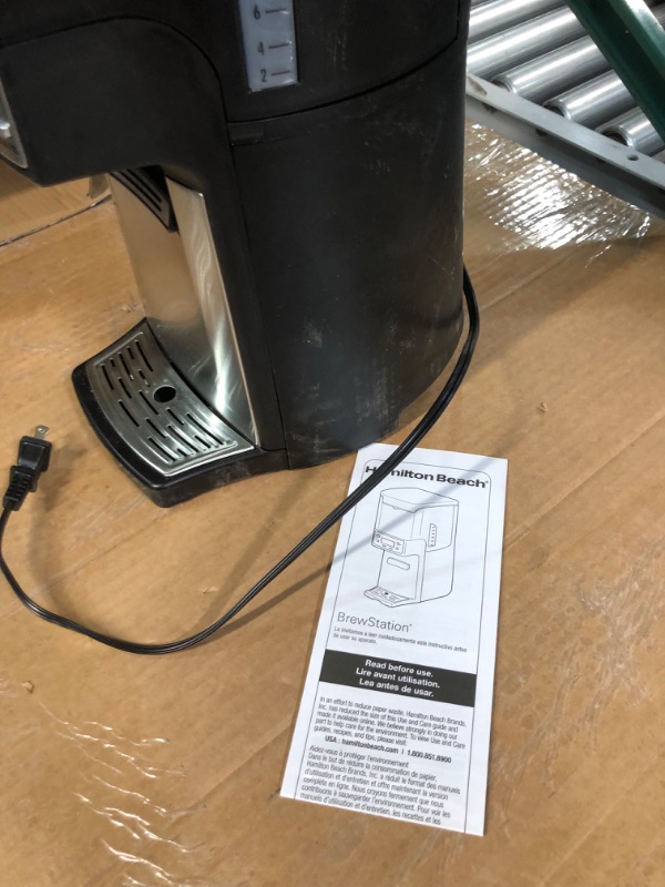 Photo 6 of **READ NOTES****
Hamilton Beach Brew Station 12 Cup Dispensing Coffeemaker, Model# 48465