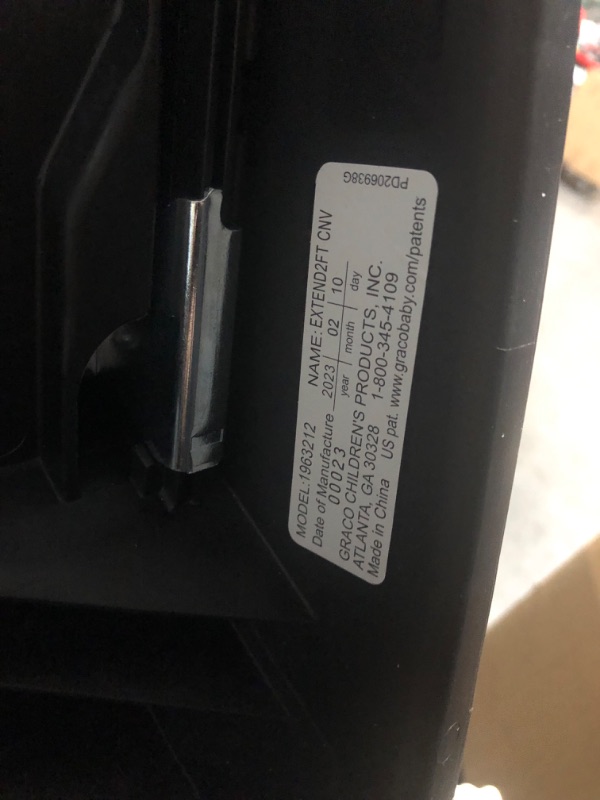 Photo 10 of *MISSING PIECE-MINOR DAMAGE SEE NOTES*
Graco Extend2Fit Convertible Car Seat, Gotham