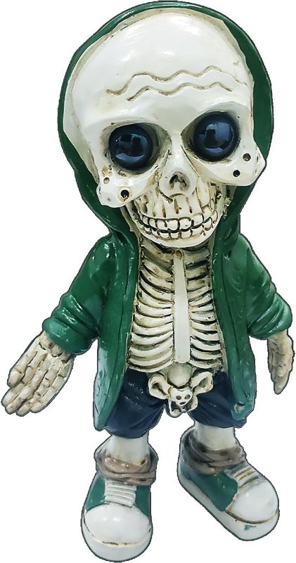 Photo 1 of ***non refundable****
YXOTJHS Skull Decor,Halloween Skeleton Figurines,Horror Movie Garden Gnomes,Halloween Decor Skeleton Statue Indoor Decorations,Cool Skeleton Action Figure Gift for Kids Adult (2 pack)