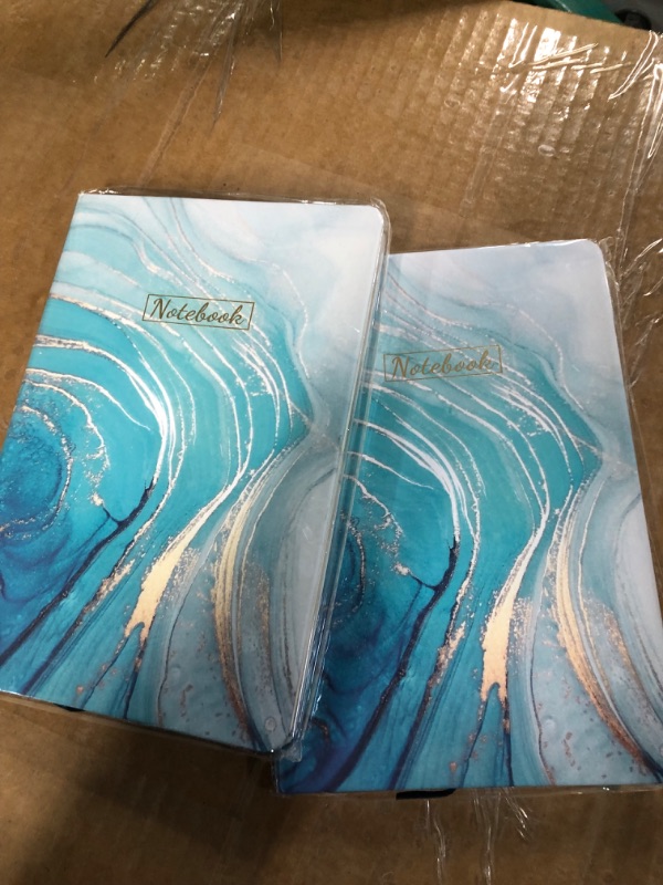Photo 1 of ***non refundable***
Ruled Notebook/Journal - Lined Journal, 8.25" X 5.5", Hardcover, Bookmark, Thick Back Pocket, Lay Flat 360° to Write Easy with Premium Paper, Ruled Journal, Perfect for School, Office & Home Blue (2 pack)
