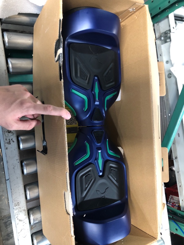 Photo 4 of ***Parts Only***Hover-1 H1-100 Electric Hoverboard Scooter with Infinity LED Wheel Lights Blue