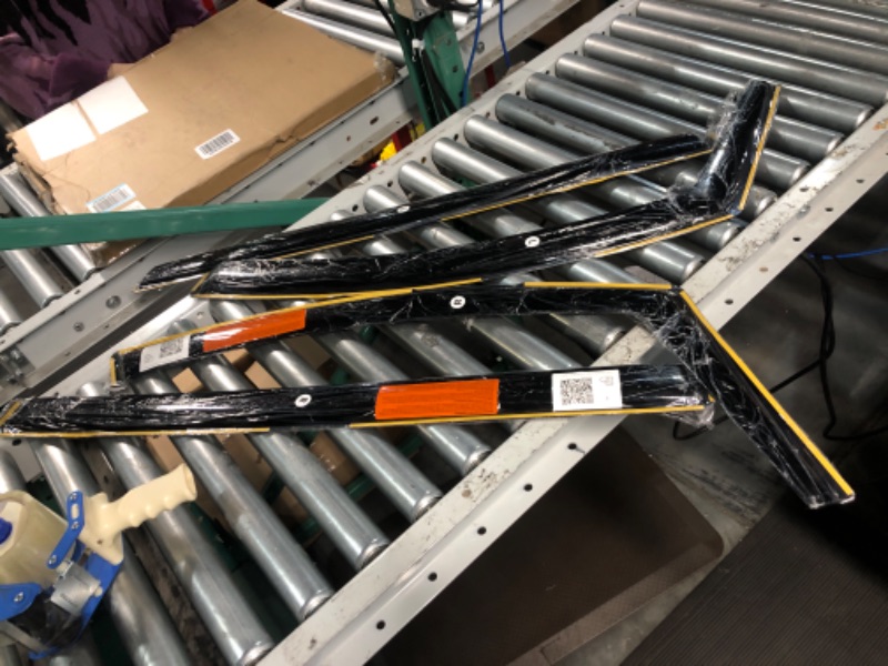 Photo 1 of Auto Ventshade [AVS] In-Channel Ventvisor | 2015 - 2023 Ford F-150, 2017 - 2023 Ford F-150 Raptor/F-250/F-350/F-450/F-550 Super Duty SuperCrew - Smoke, 4 pc. | 194975 In-Channel - Smoke