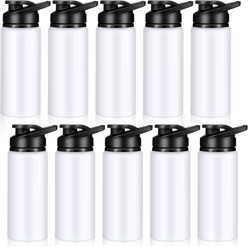 Photo 1 of (20 PACK) CHENGU 10 Pieces Water Bottle Bulk 20 oz Aluminum Reusable Bottles