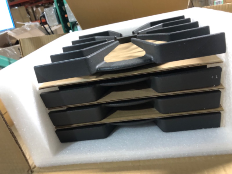 Photo 1 of 4 Pcs PA060037 Spider Grate for Viking Stove Parts, PA060024 Cast Iron Burner Grate for Viking Gas Range Parts Cooktop Grate Stove Rack
