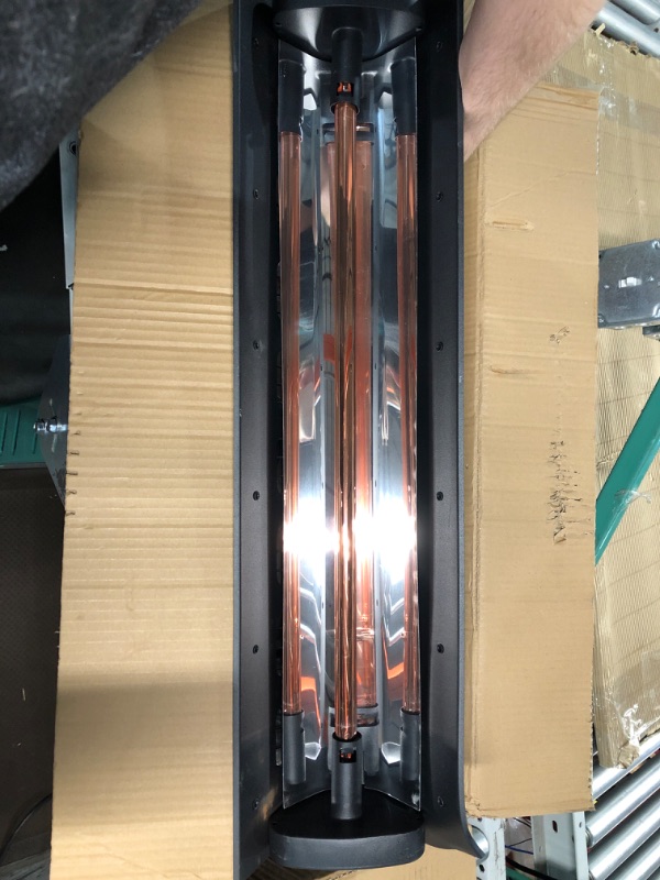 Photo 1 of [FOR PARTS, READ NOTES]
Star Patio Electric Patio Heater with Remote, Wall Mounted, Outdoor Ceiling Patio Heater NONREFUNDABLE