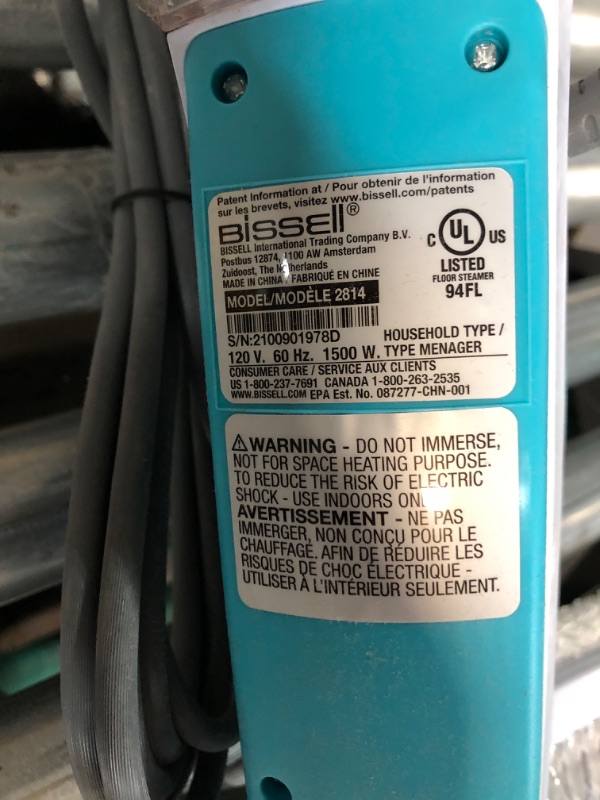 Photo 3 of *PARTS ONLY DOES NOT FUNCTION*
Bissell Powerfresh 2-in-1 Multi Surface Steam Cleaner 2814