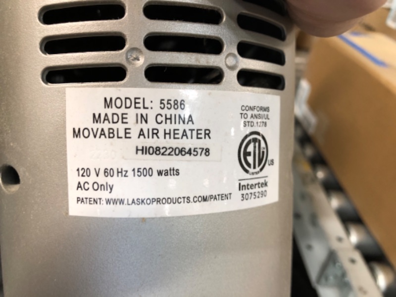 Photo 4 of ***FOR PARTS - NONREFUNDABLE - SEE NOTES***
Tall Tower 1500-Watt Electric Ceramic Oscillating Space Heater with Digital Display