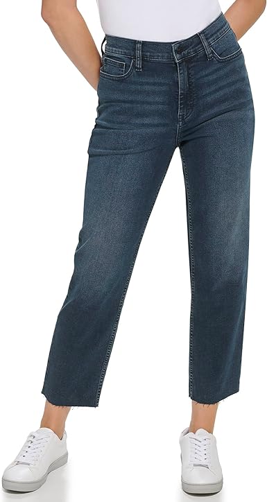 Photo 1 of Calvin Klein Women's Mid Rise Boyfriend Denim SIZE 8