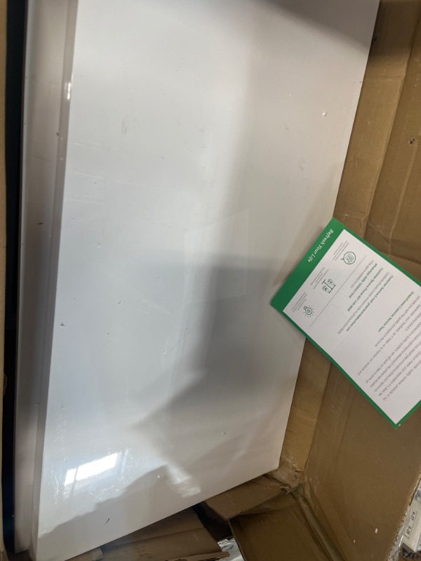 Photo 1 of ***FOR PARTS - NONREFUNDABLE - SEE NOTES***
GreenForest Vanity Desk with 2 Drawers Glossy White 47 inch