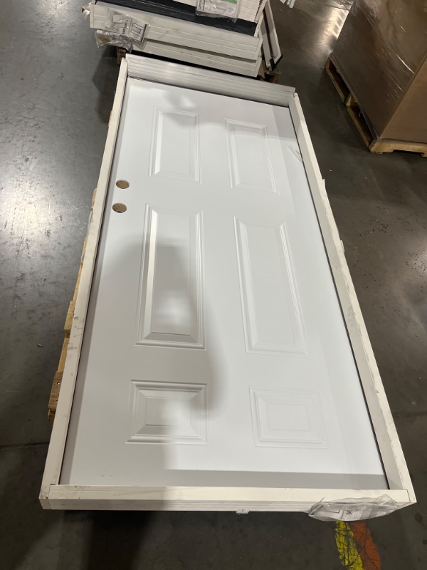 Photo 1 of  6-Panel Left-Handed Solid Core Interior Door36 " by 80" x1-3/4"//see pictures for details