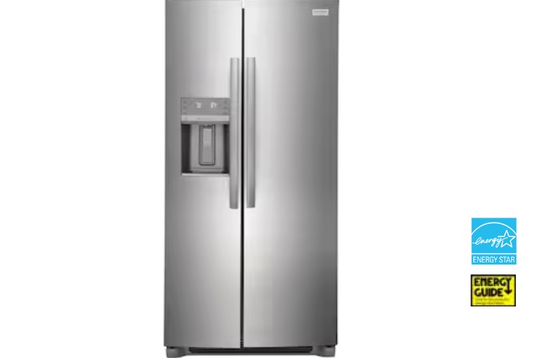 Photo 1 of **SEE NOTES**
Frigidaire Gallery 22.3-cu ft Counter-depth Side-by-Side Refrigerator with Ice Maker (Fingerprint Resistant 
