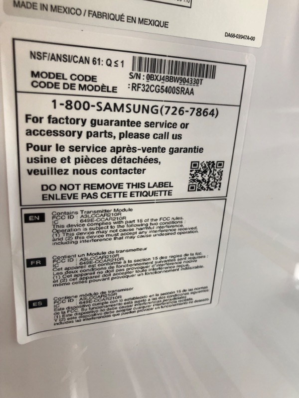 Photo 16 of 31 cu. ft. Mega Capacity 3-Door French Door Refrigerator with Four Types of Ice in Stainless Steel
