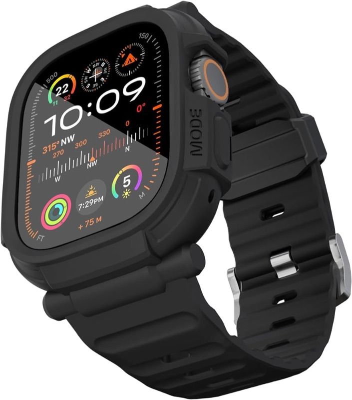 Photo 1 of (see all images) Rugged Watch Case and Bands Compatible with Apple Watch Ultra Band 49mm