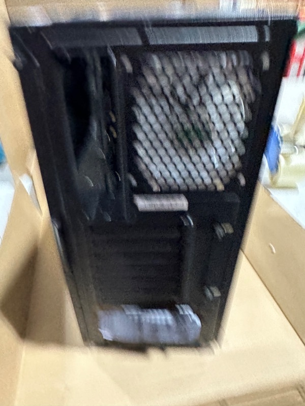 Photo 1 of MOROVOL PC Case Pre-Install 4PCS 120mm ARGB Fans, ATX Gaming PC Case,