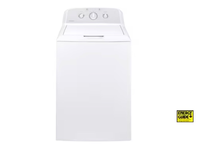Photo 1 of Hotpoint 3.8-cu ft Agitator Top-Load Washer (White)