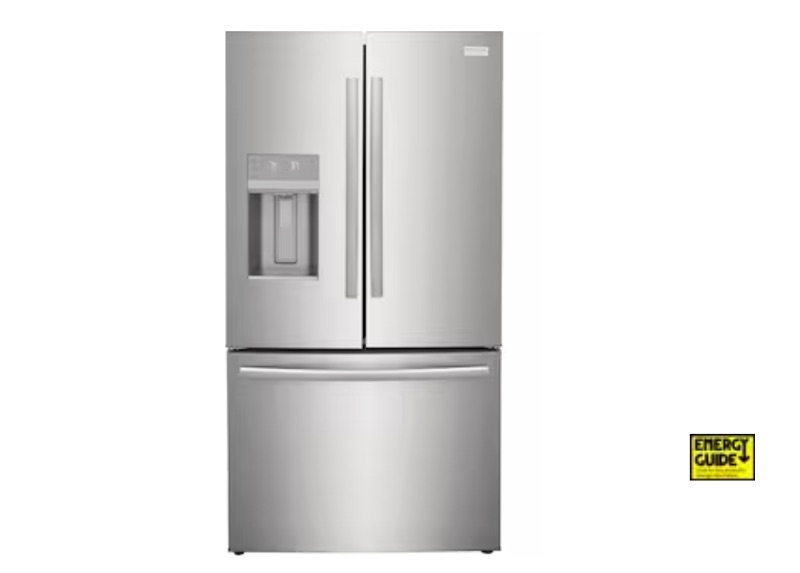 Photo 1 of Frigidaire Gallery 22.6-cu ft Counter-depth French Door Refrigerator with Dual Ice Maker (Fingerprint Resistant 