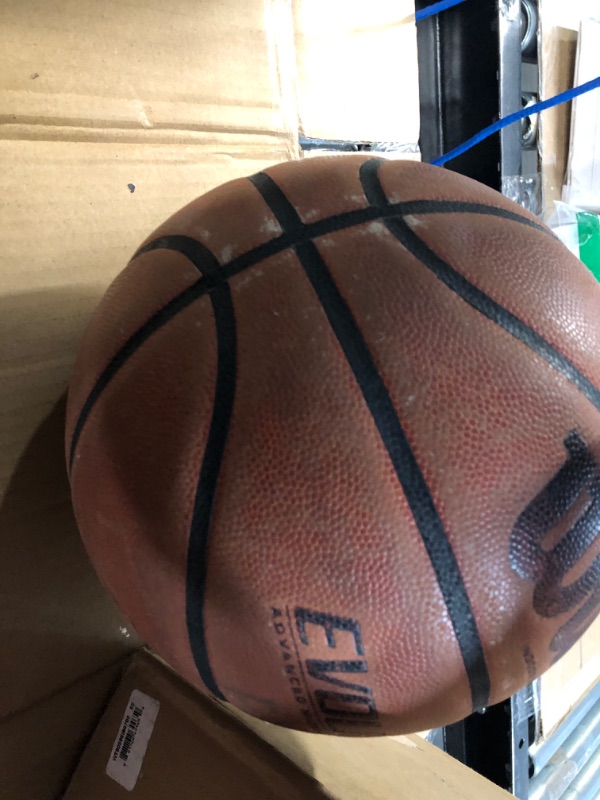 Photo 4 of **VERY USED**
WILSON Evolution Game Basketball Navy Size 7 - 29.5" Basketball