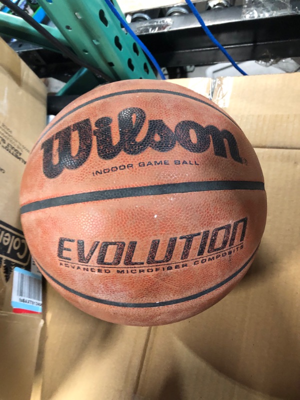 Photo 2 of **VERY USED**
WILSON Evolution Game Basketball Navy Size 7 - 29.5" Basketball