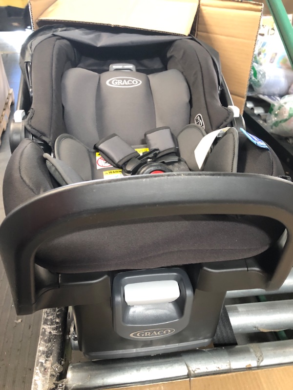 Photo 4 of **MANUFACTURED: 08-13-23**
 Graco SnugFit 35 Infant Car Seat  (Pack of 1) Gotham