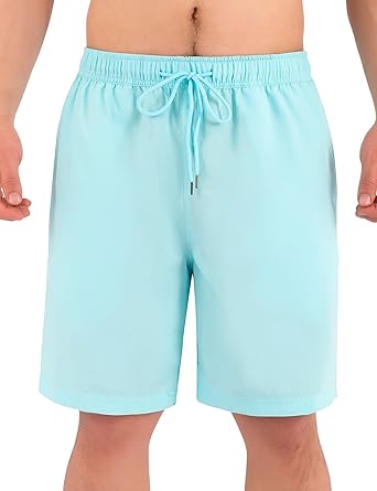 Photo 1 of SMONTY Mens Swim Trunks Quick Dry Swimming Shorts Beach Bathing Suit for Men Swimwear SIZE M
