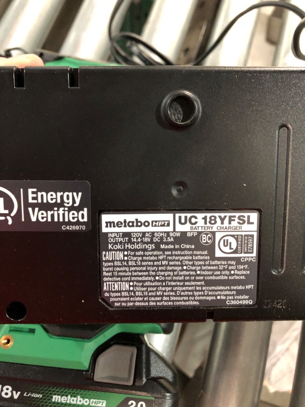 Photo 4 of **Unable to test
 Metabo HPT 18V MultiVolt™ Cordless 18 Gauge Brad Nailer Kit + Metabo HPT 2 Inch 18 Gauge Brad Finish Nail | 1,000 Count | 24108THPT NT1850DFT w/ 2-Inch 18 GA Brad Nails (1,000 Count)