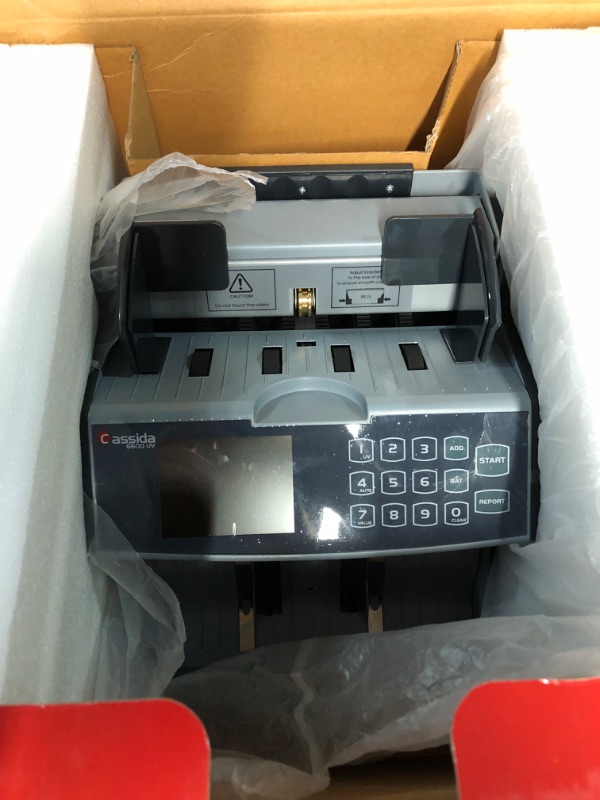 Photo 2 of Cassida 6600 Business Grade Money Counting Machine 