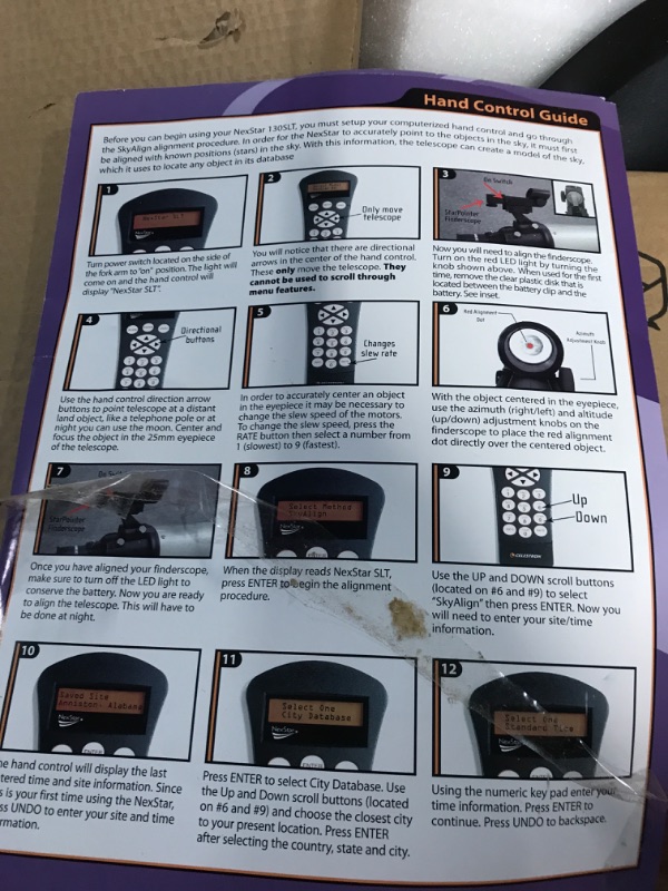 Photo 3 of Celestron - NexStar 130SLT Computerized Telescope - Compact and Portable - Newtonian Reflector Optical Design - SkyAlign Technology - Computerized Hand Control - 130mm Aperture 130 SLT Newtonian Single
