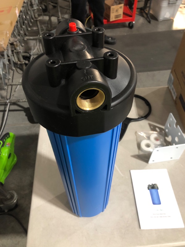 Photo 1 of **PARTS ONLY** Simpure 20 inch Whole House Water Filter Housing, 20" x 4.5" 