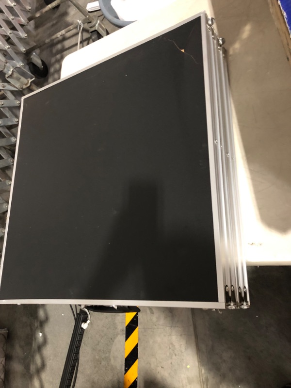 Photo 1 of **DAMAGE** **SEE PHOTOS** GoPong 8 Foot Portable Beer Pong / Tailgate Table Black