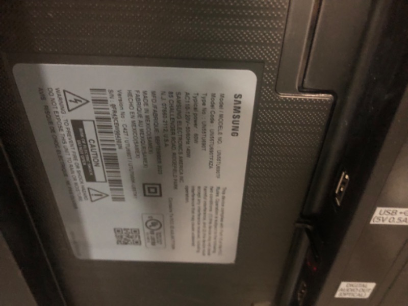 Photo 4 of [STOCK PHOTO, READ NOTES]
Samsung - 55" Class TU690T Crystal UHD 4K Smart Tizen TV