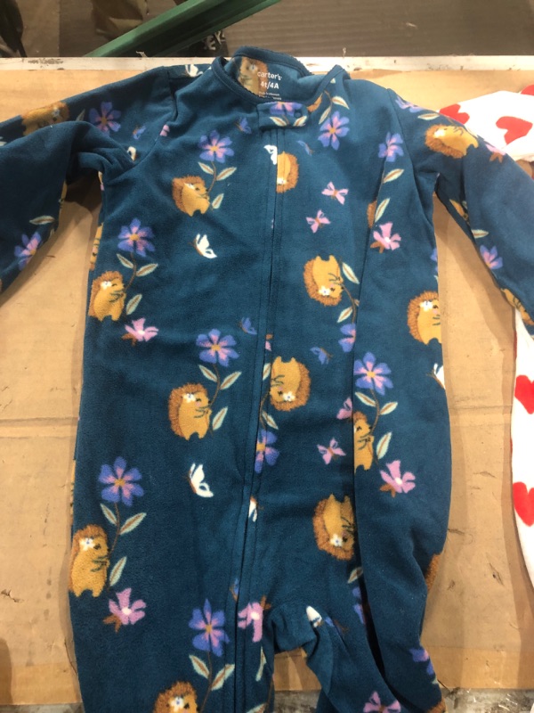Photo 2 of [STOCK PHOTO FOR REFERENCE]
Carter's Little Boys' Toddler Animal Blanket Sleeper Pajamas 4T Blue