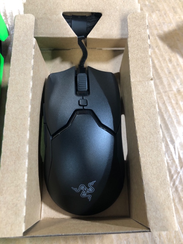 Photo 4 of Razer Viper Mini Ultralight Gaming Mouse: Fastest Gaming Switches - 8500 DPI Optical Sensor - Chroma RGB Under glow Lighting - 6 Programmable Buttons - Drag-Free Cord - Classic Black