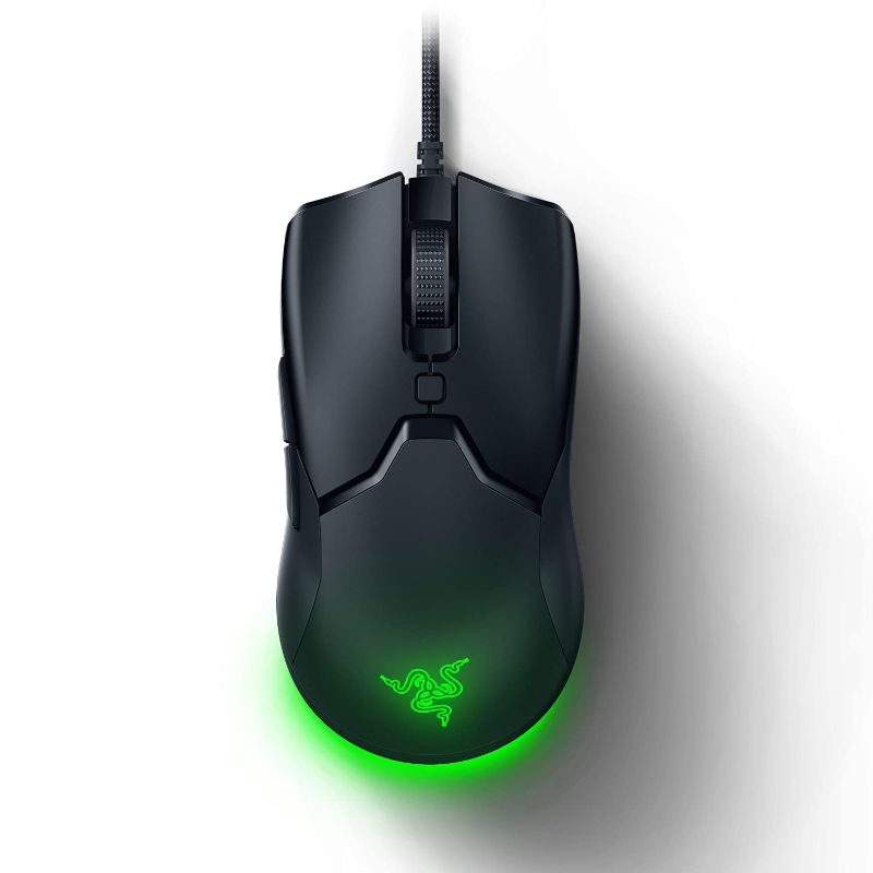 Photo 2 of Razer Viper Mini Ultralight Gaming Mouse: Fastest Gaming Switches - 8500 DPI Optical Sensor - Chroma RGB Underglow Lighting - 6 Programmable Buttons - Drag-Free Cord - Classic Black