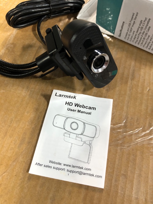 Photo 4 of Larmtek HD USB Webcam. 