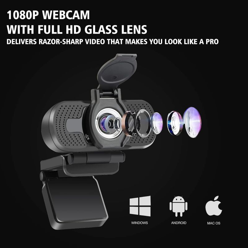 Photo 1 of Larmtek HD USB Webcam. 