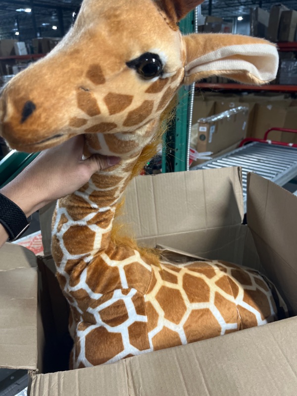 Photo 2 of VIAHART Jocelyn The Giraffe - ALMOST 5 FEET Inch Stuffed Animal Plush - by Tiger Tale Toys