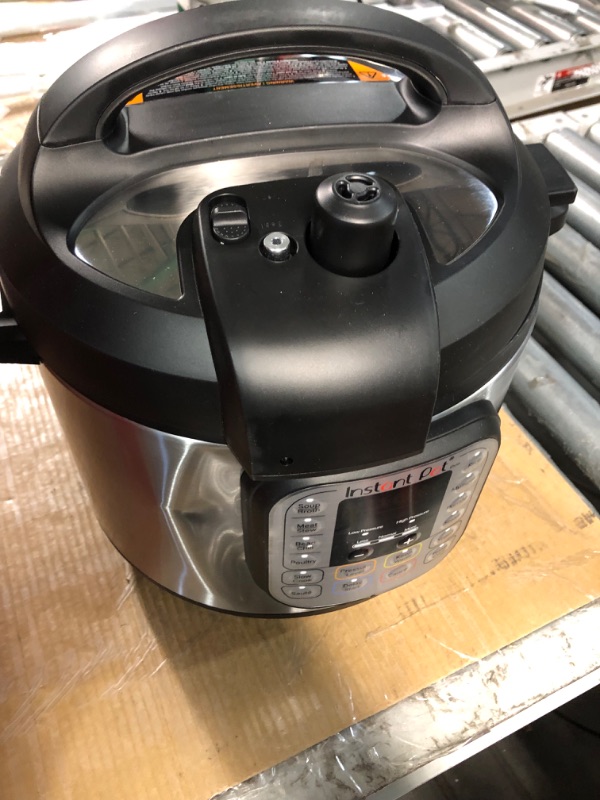 Photo 7 of [FOR PARTS, READ NOTES]
Instant Pot Duo 7-in-1 Electric Pressure Cooker, Slow Cooker, Rice Cooker, Steamer, Sauté, Yogurt Maker, Warmer & Sterilizer, Includes App 