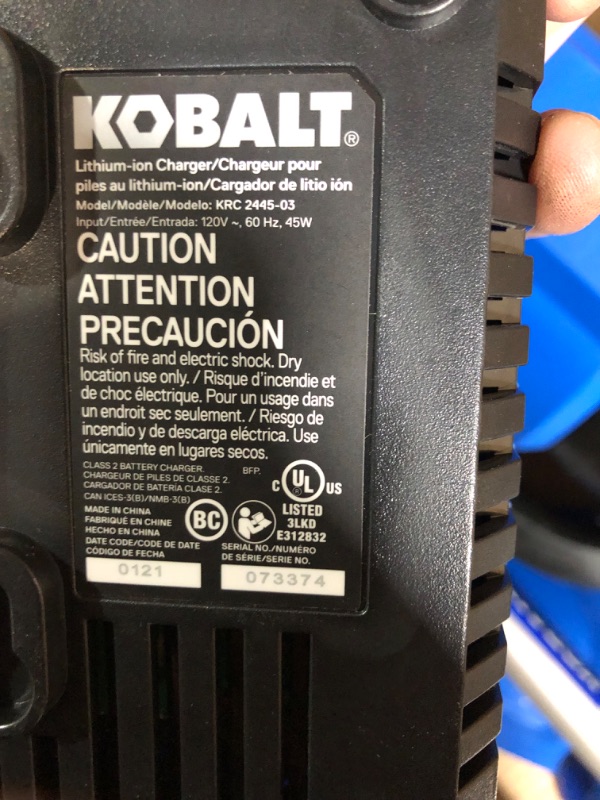Photo 3 of [READ NOTES]
Kobalt 24-Volt BL Leaf Blower and String Trimmer Combo Kit