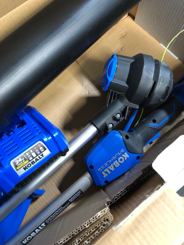 Photo 5 of [READ NOTES]
Kobalt 24-Volt BL Leaf Blower and String Trimmer Combo Kit